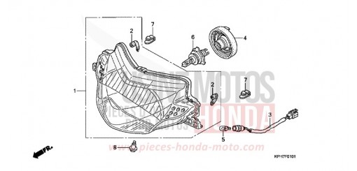 PROJECTEUR (2) ANF1257 de 2007